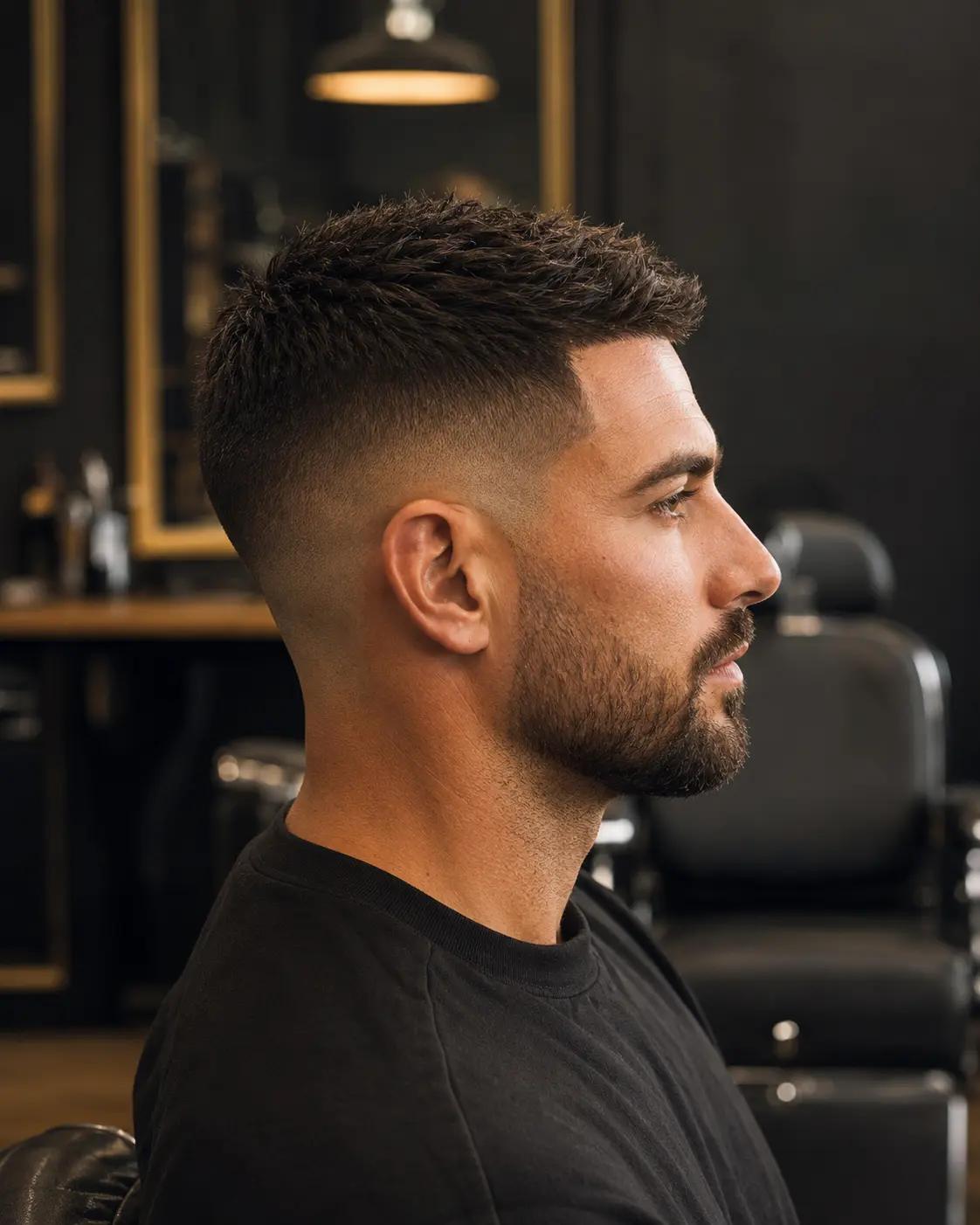 Präziser Skin Fade im MagdeBarber-Stil